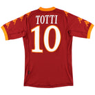 2010-11 Roma Home Shirt Totti #10 S Football Shirt