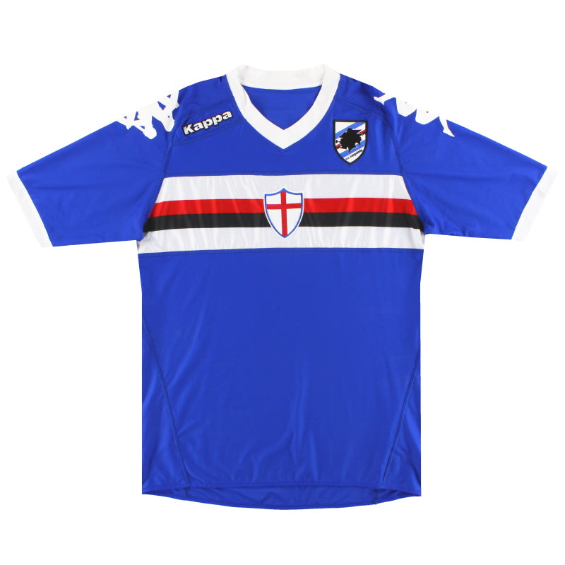 2010-11 Sampdoria Kappa Home Shirt *Mint* XL Football Shirt