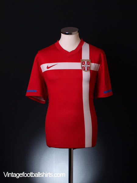 2010-11 Serbia Home Shirt L Football Shirt