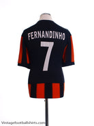 2010-11 Shakhtar Donetsk Player Issue Shirt Fernandinho #7  Football Shirt