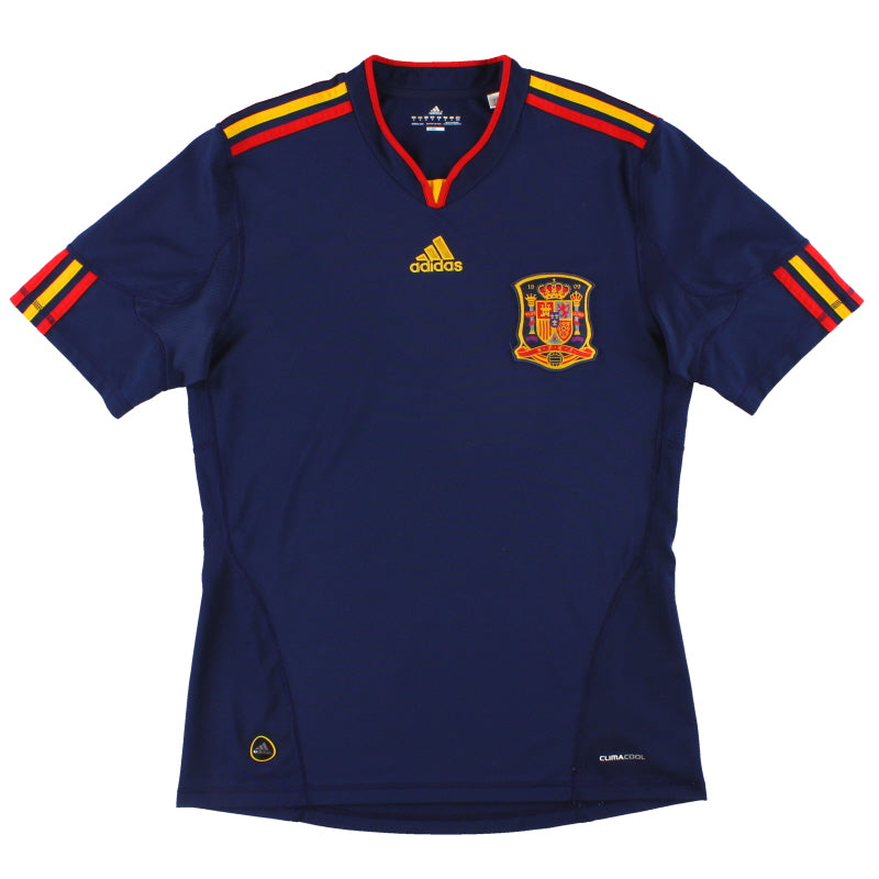 2010-11 Spain adidas Away Shirt M Football Shirt
