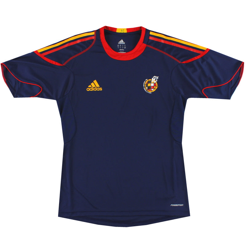 2010-11 Spain adidas Formotion Training Shirt M Training Shirt