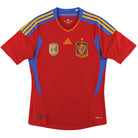 2010-11 Spain adidas Home Shirt *Mint* XL Football Shirt