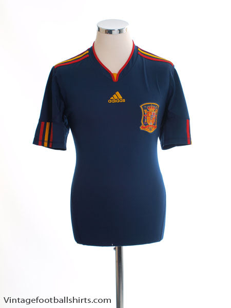 2010-11 Spain Away Shirt M Football Shirt