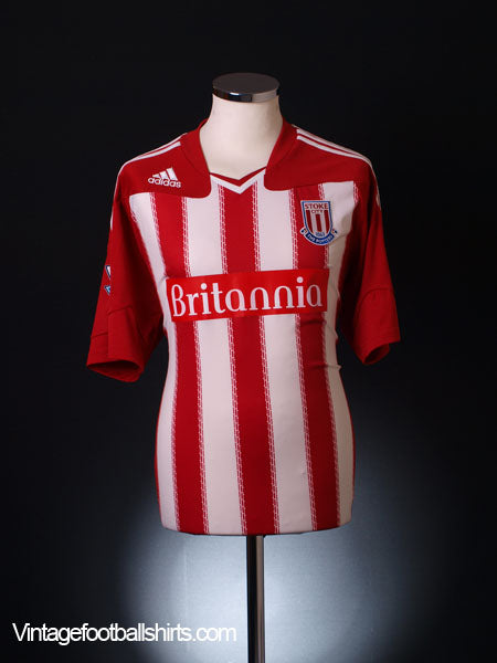 2010-11 Stoke City Home Shirt L Football Shirt