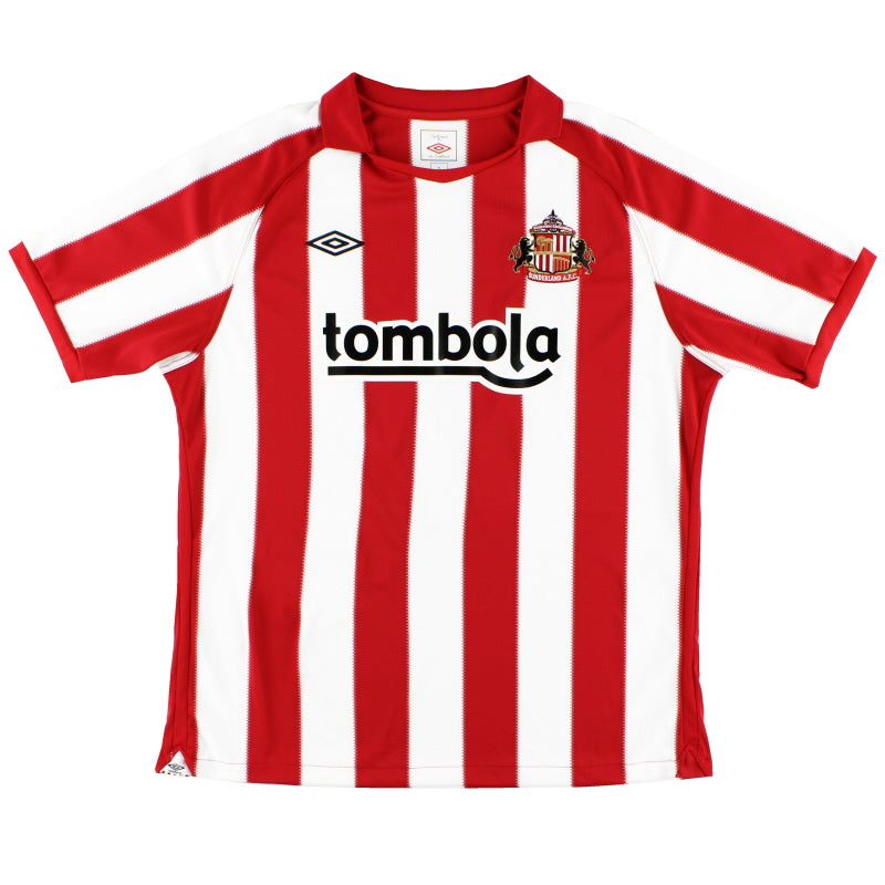 2010-11 Sunderland Home Shirt *Mint* XL Football Shirt