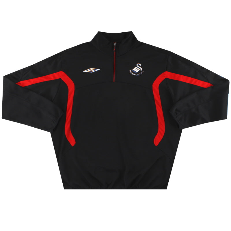 2010-11 Swansea City Umbro 1/4 Zip Sweatshirt XXL  Sweatshirt