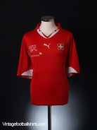 2010-11 Switzerland Home Shirt M Football Shirt