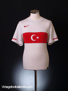 2010-11 Turkey Away Shirt S Football Shirt
