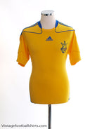 2010-11 Ukraine Home Shirt S Football Shirt