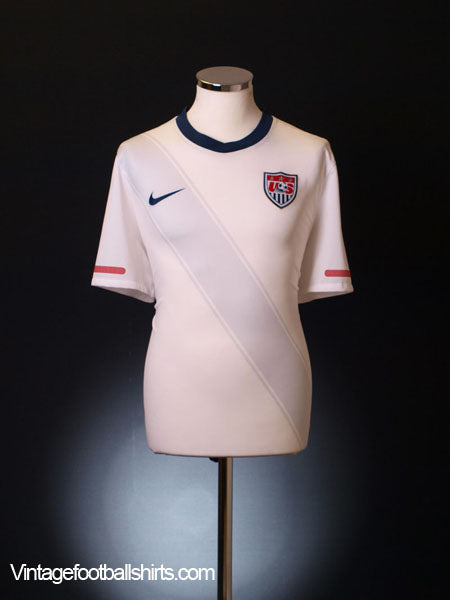 2010-11 USA Home Jersey *As New* L Football Shirt