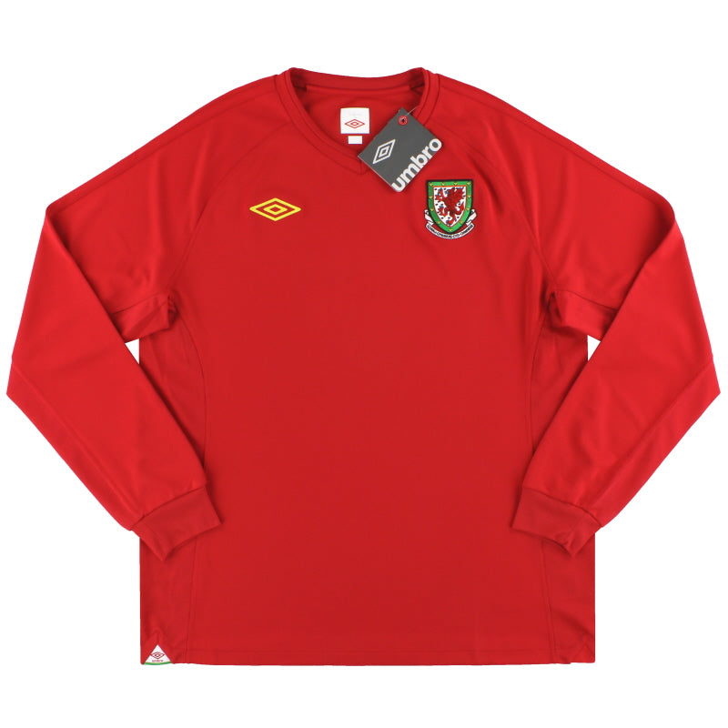 2010-11 Wales Home Shirt *w/tags* L/S XL.Boys Football Shirt