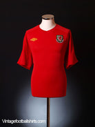 2010-11 Wales Home Shirt XL Football Shirt