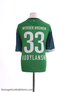 2010-11 Werder Bremen Home Shirt Kobylanski #33 XXL Football Shirt