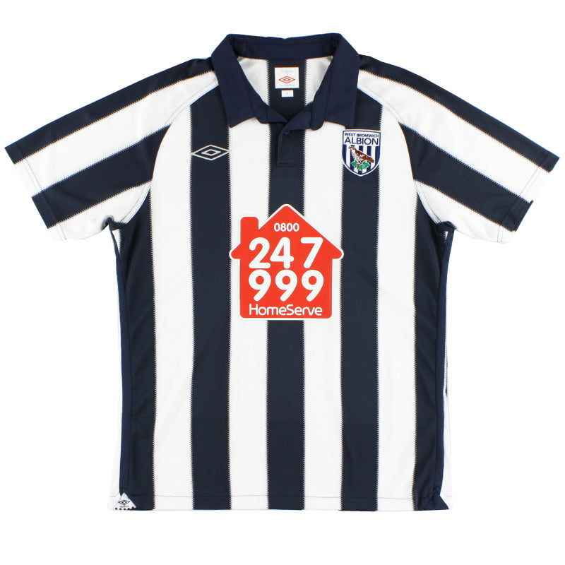 2010-11 West Brom Umbro Home Shirt M Football Shirt