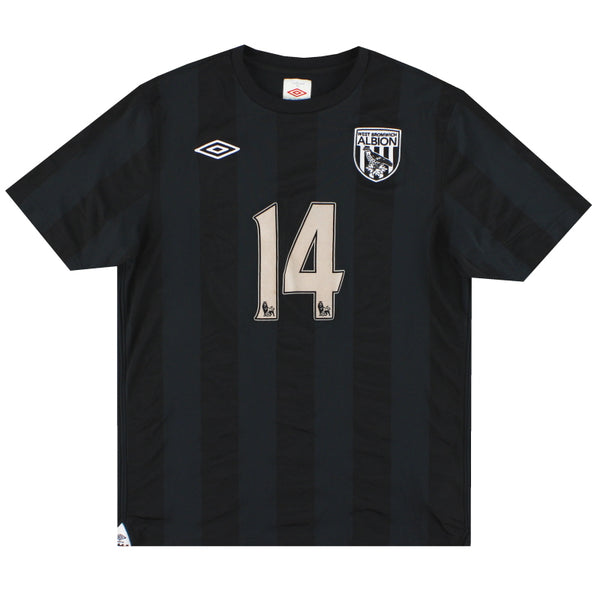 Maillot Domicile West Bromwich Albion 2009-2010 Umbro Taille M - Occasion, Bon état Général