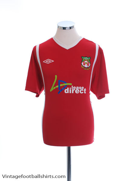 2010-11 Wrexham Home Shirt L Football Shirt