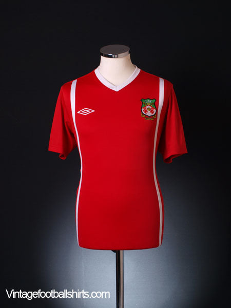 2010-11 Wrexham Home Shirt M Football Shirt