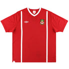2010-11 Wrexham Umbro Home Shirt XXL Football Shirt