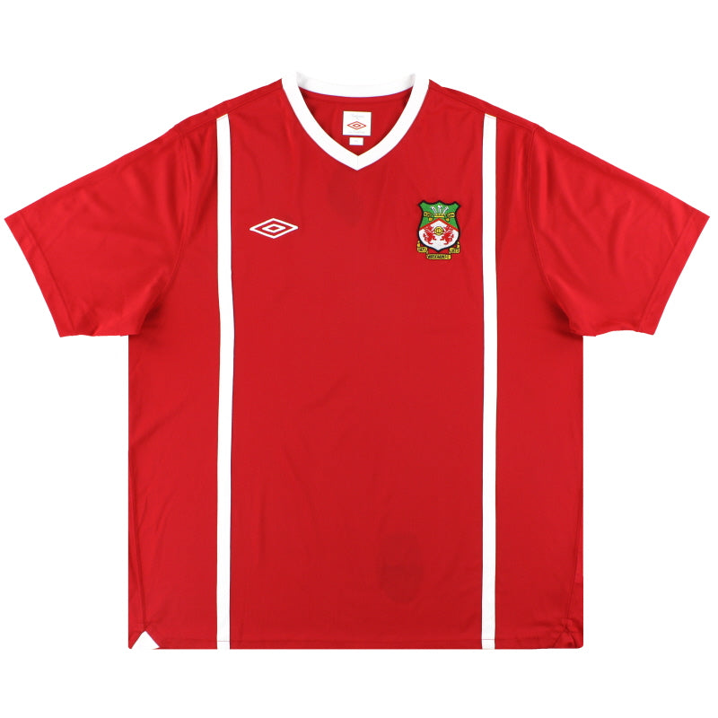 2010-11 Wrexham Umbro Home Shirt XXL Football Shirt