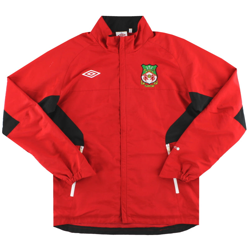 2010-11 Wrexham Umbro Training Jacket M Jacket
