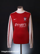 2010-11 York City Home Shirt L/S L Football Shirt