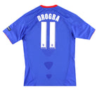 2010-11 Chelsea adidas Home Football Shirt Drogba #11 M