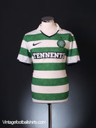 2010-12 Celtic Home Shirt S Football Shirt