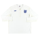 2010-12 England Umbro Home Shirt L/S XL Football Shirt