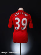 2010-12 Liverpool Home Shirt Bellamy #39 S Football Shirt
