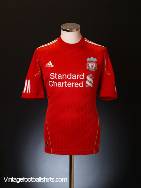 2010-12 Liverpool Home Shirt L Football Shirt