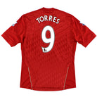 2010-12 Liverpool Home Shirt Torres #9 M Football Shirt
