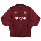 2010-12 Manchester City Umbro 1/4 Zip Training Top XL Football Shirt