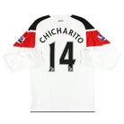 2010-12 Manchester United Nike Away Shirt Chicharito #14 L/S M Football Shirt