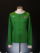2010-12 Northern Ireland Home Shirt L/S XL Football Shirt