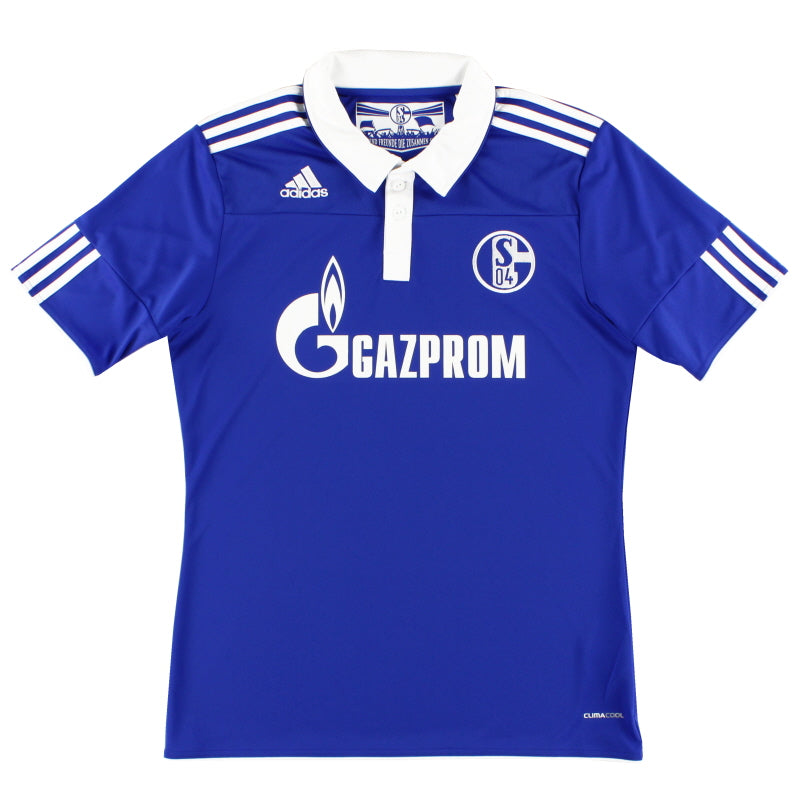 2010-12 Schalke Home Shirt M Football Shirt