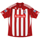 2010-12 Stoke City adidas Home Shirt XL Football Shirt