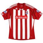 2010-11 Stoke City adidas Home Shirt XL Football Shirt