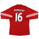 2010-12 Stoke City adidas Home Shirt Pennant #16 L/S M Football Shirt