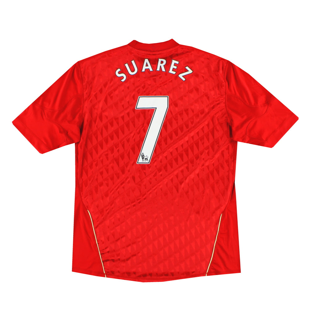 2010-12 Liverpool adidas Home Shirt Suarez #7 XL P96763 | Vintage