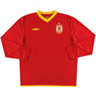 2010 Changchun Yatai Umbro Home Shirt L/S L  Football Shirt
