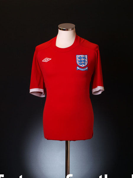 2010 England Away Shirt L Football Shirt