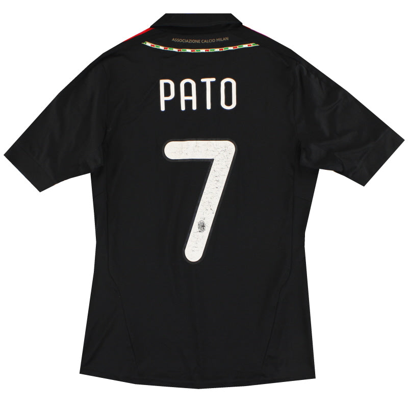2011-12 AC Milan adidas Third Shirt Pato #7 S V13433 | Vintage