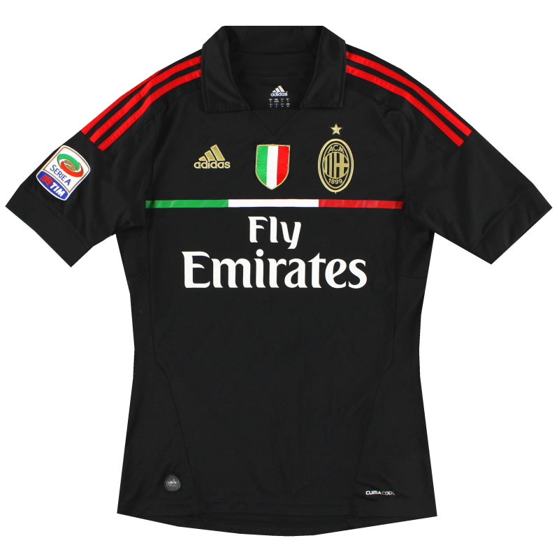 2011-12 AC Milan adidas Third Shirt Pato #7 S V13433 | Vintage