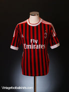 2011-12 AC Milan Home Shirt Y Football Shirt