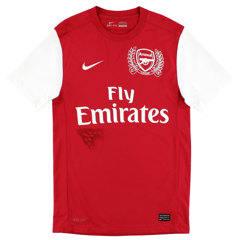 2011-12 Arsenal '125th Anniversary' Home Shirt S Football Shirt