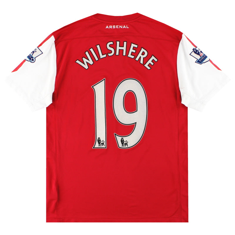 2011-12 Arsenal '125th Anniversary' Nike Home Shirt Wilshere #19 L Football Shirt