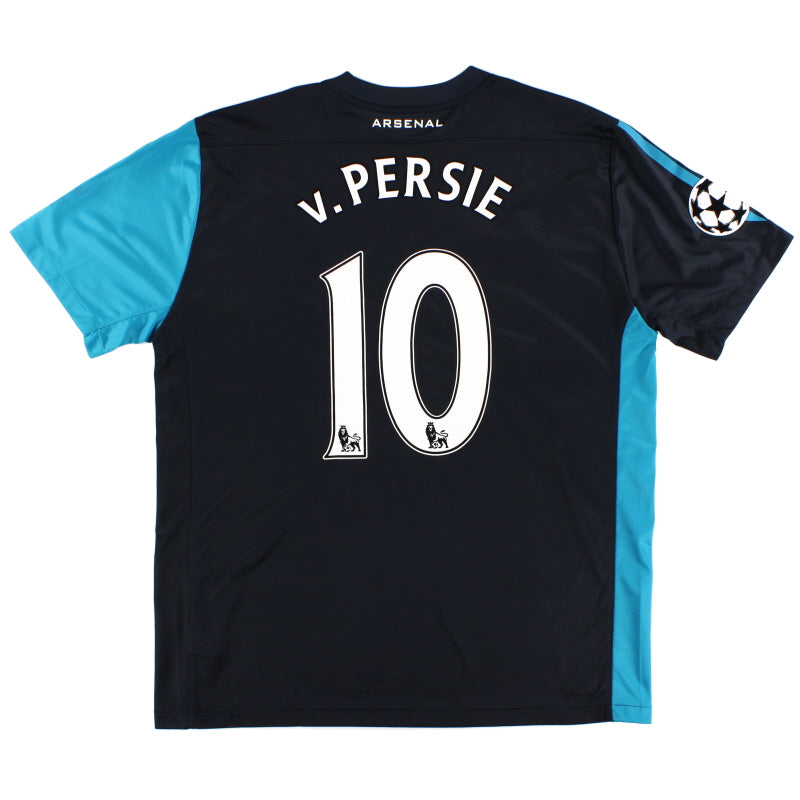 2011-12 Arsenal '125th Anniversary' Shirt v.Persie #10 XL