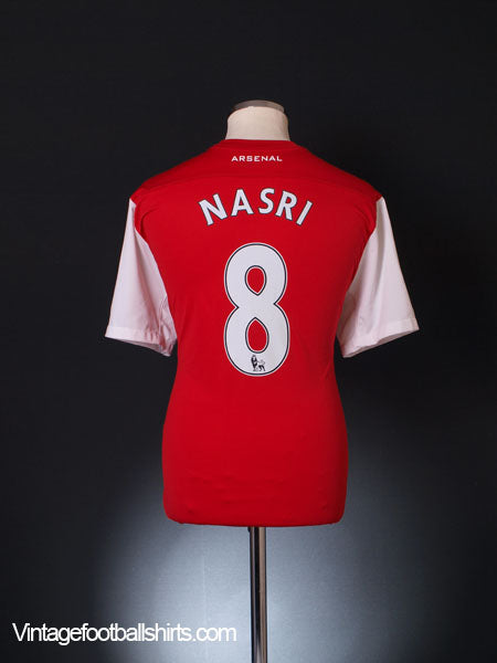 2011-12 Arsenal '125th Anniversary' Home Shirt Nasri #8 L Football Shirt