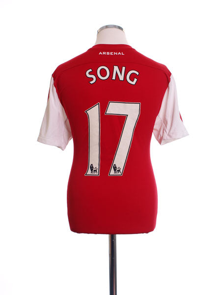 2011-12 Arsenal '125th Anniversary' Home Shirt Song #17 M Football Shirt